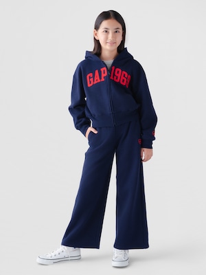 ヴィンテージソフト GAPロゴ バギースウェットパンツ (キッズ)