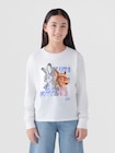 GapKids &times; ディズニー オーバーサイズ フリッピースパンコール グラフィックTシャツ-0