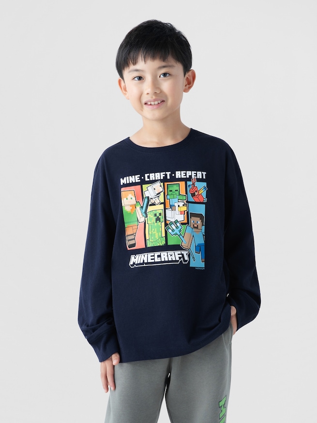 GapKids マインクラフト Tシャツ-0