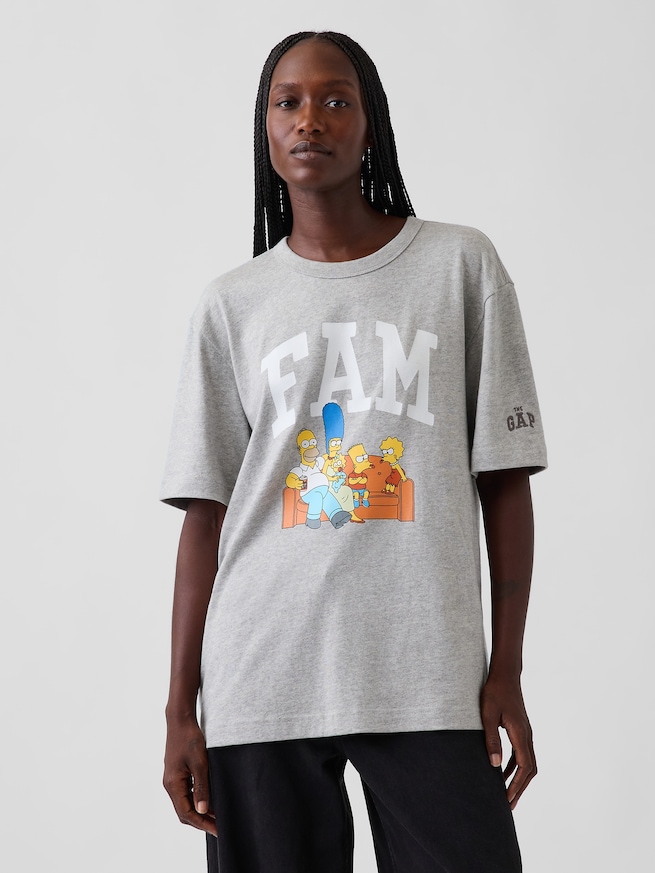 ザ・シンプソンズ グラフィックTシャツ-4