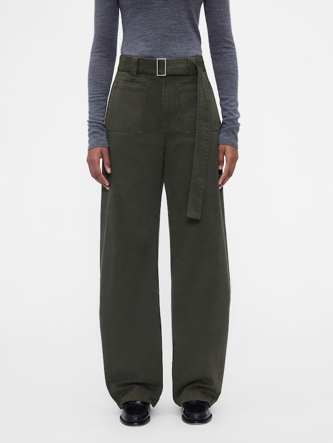 Gap &times; Victoria Beckham ハイライズ ユーティリティパンツ-2