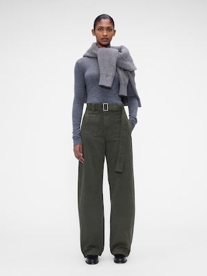 Gap &times; Victoria Beckham High Rise Utility Pants
