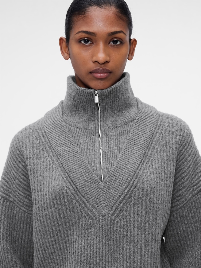 Gap &times; Victoria Beckham CashSoft カシミヤタッチ ハイネックプルオーバー-3