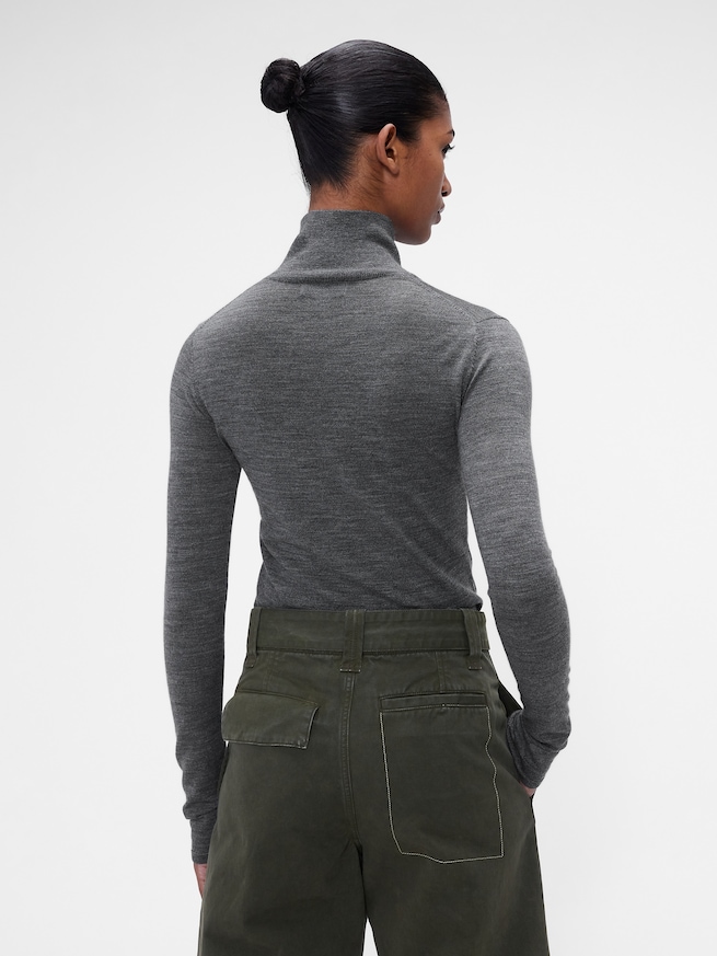 Gap &times; Victoria Beckham メリノ タートルネックセーター-3