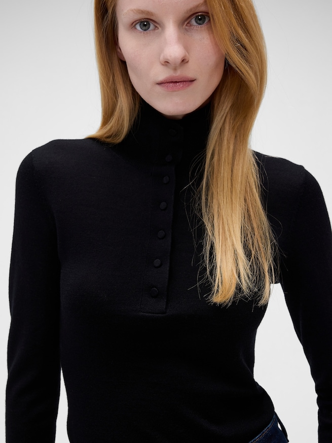 Gap &times; Victoria Beckham メリノ タートルネックセーター-4