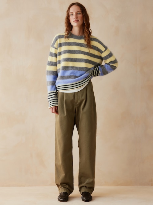 Banana Republic x Zankov | Auden ブラッシュド カシミヤセーター