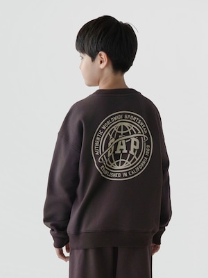 ヴィンテージソフト リラックスフィット GAPロゴスウェットシャツ (キッズ)