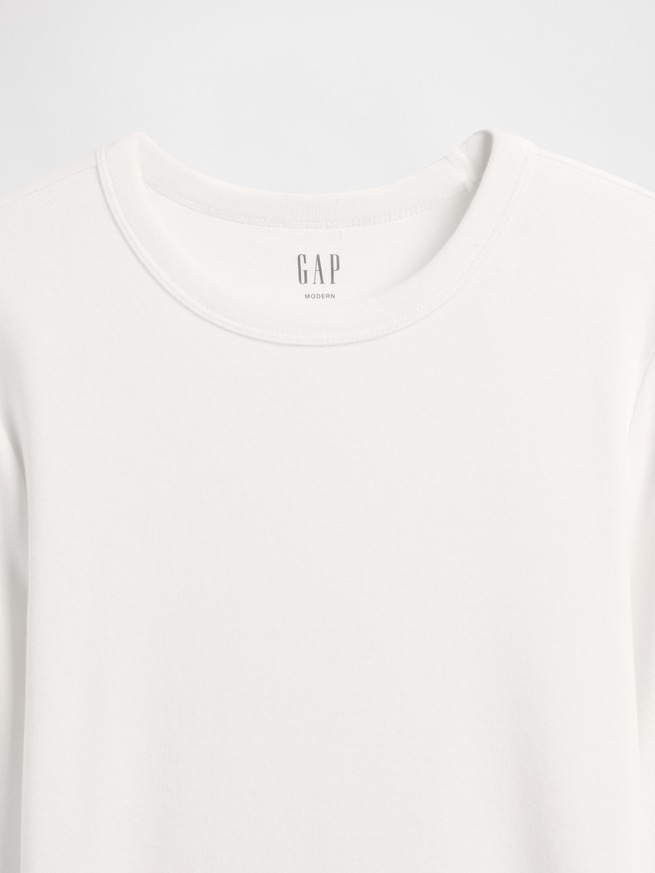 モダン クルーネックTシャツ-3