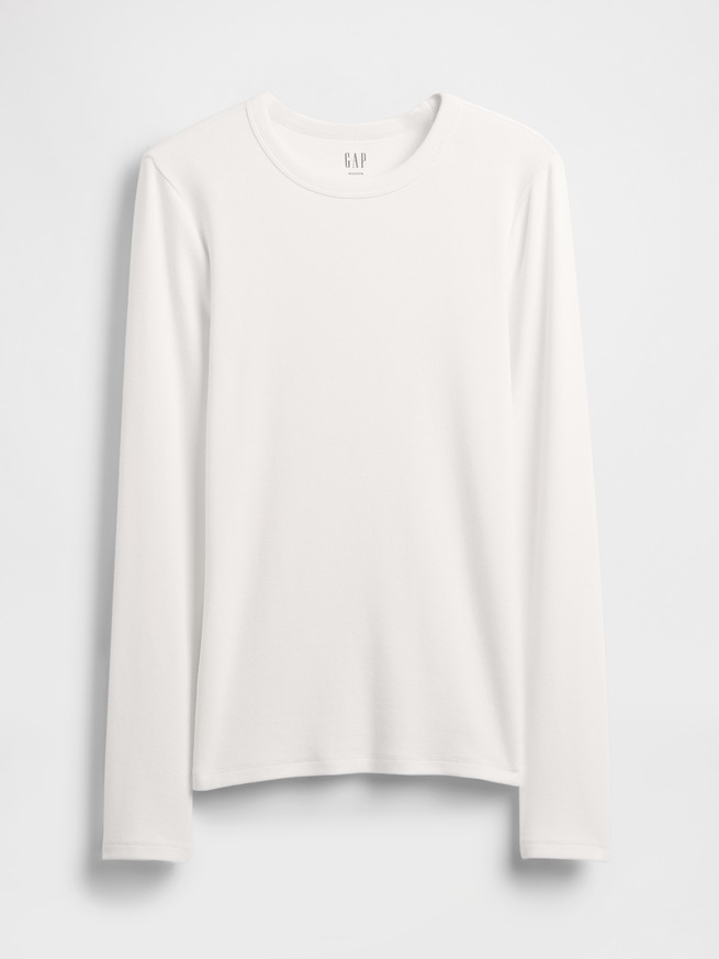 モダン クルーネックTシャツ-4