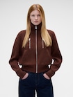 Gap &times; Victoria Beckham ウールカシミヤ ジップアップセーター-0