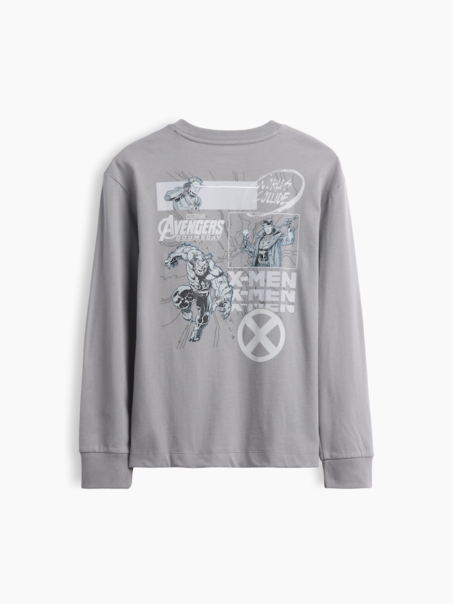マーベル リラックスフィット グラフィックTシャツ (キッズ)-2