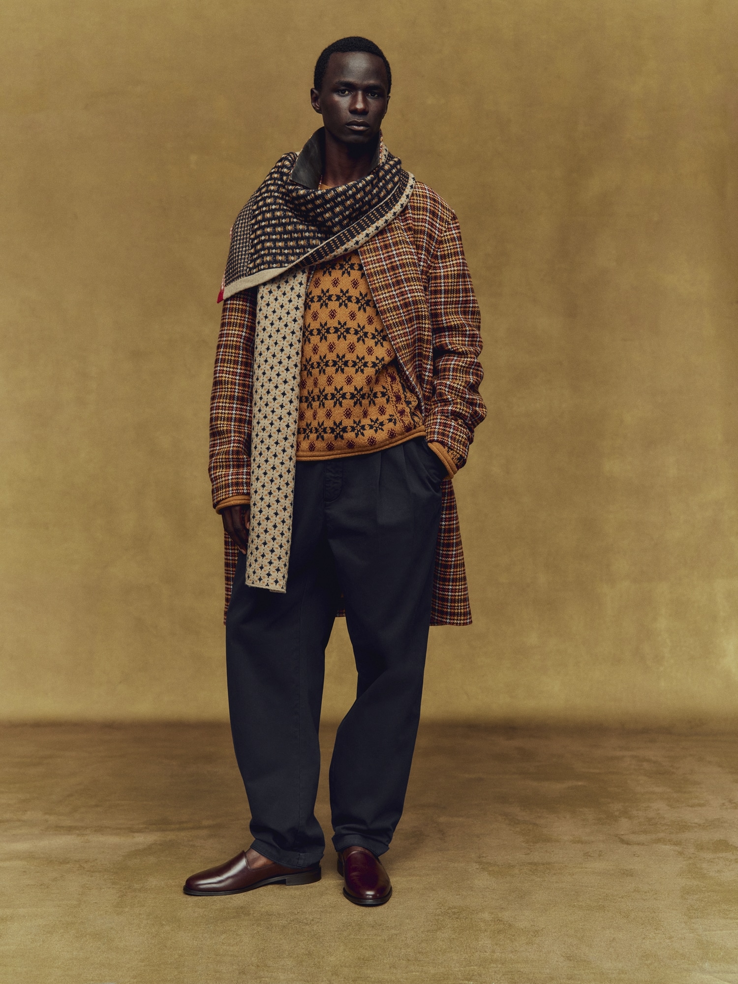 Banana Republic x Zankov | Flynn イタリアン ジャカード スカーフ-2