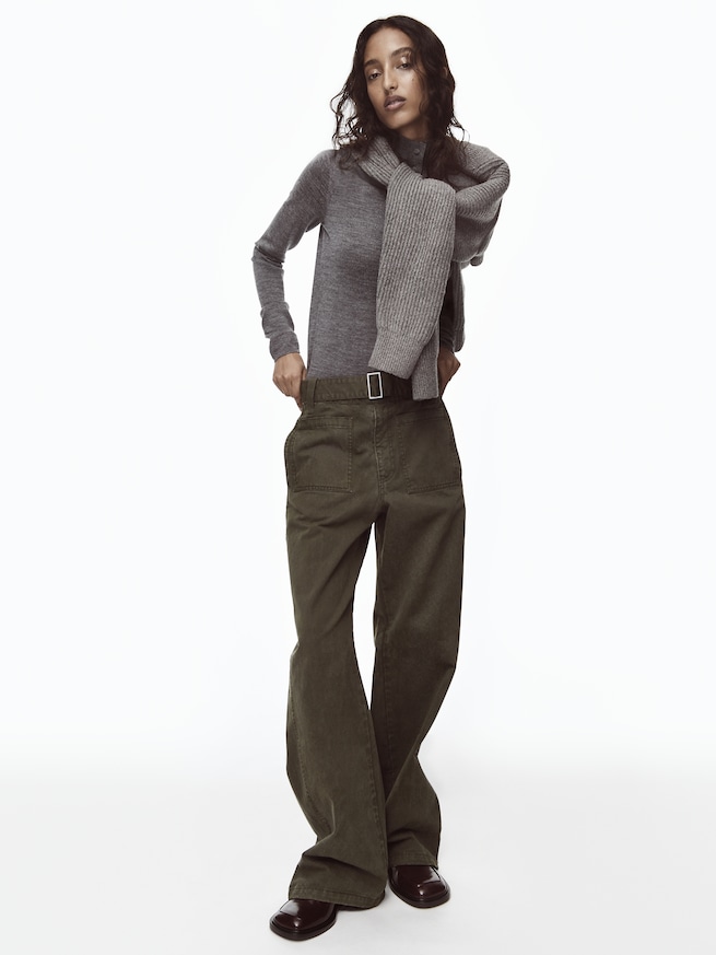 Gap &times; Victoria Beckham ハイライズ ユーティリティパンツ-7