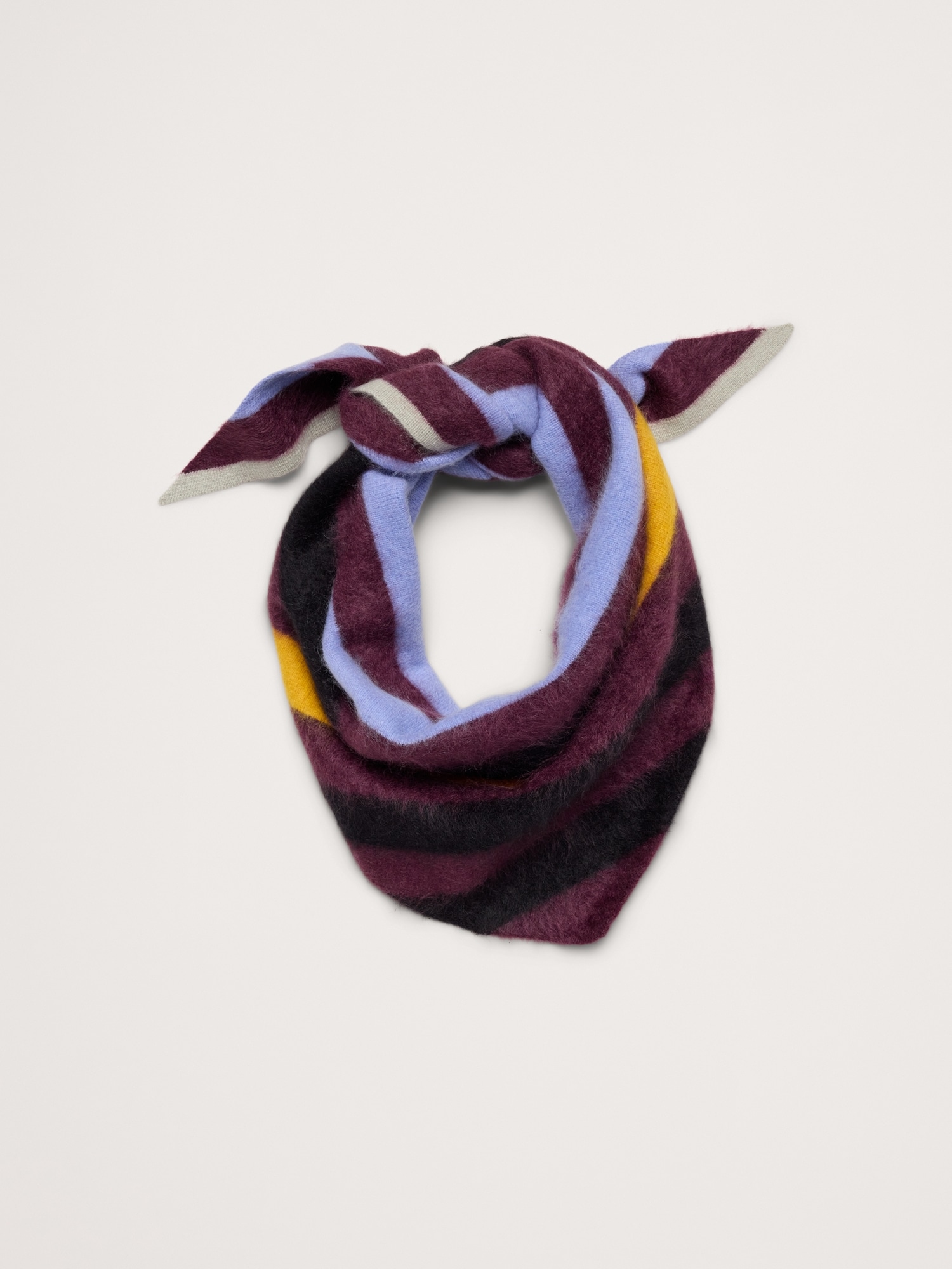 Banana Republic x Zankov | Beau ブラッシュド カシミヤ トライアングル スカーフ-3