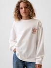 ヘビーウェイト オーバーサイズ グラフィックTシャツ (キッズ)-2