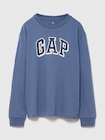 リラックスフィット GAPロゴTシャツ (キッズ)-0