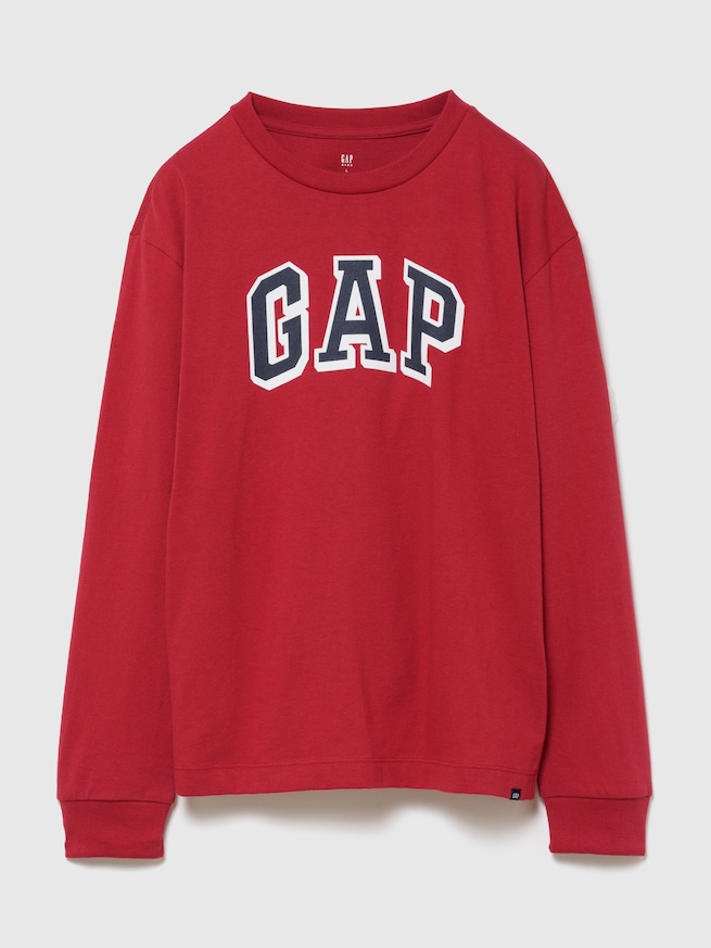 リラックスフィット GAPロゴTシャツ (キッズ)-0