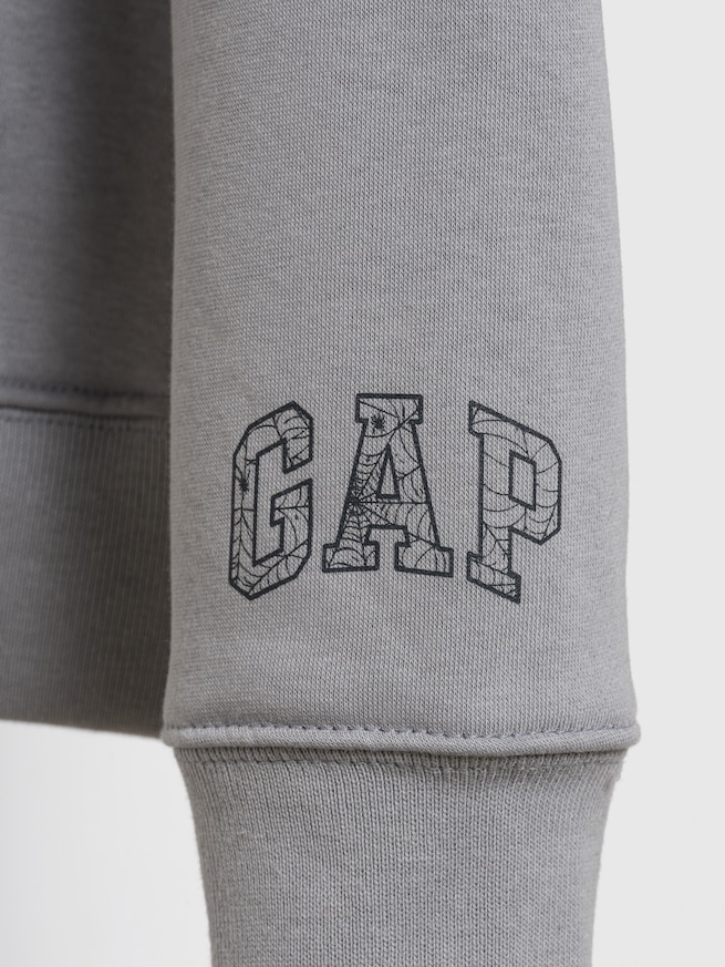 GapKids マーベル スパイダーマン リラックスフィット グラフィックパーカー-4