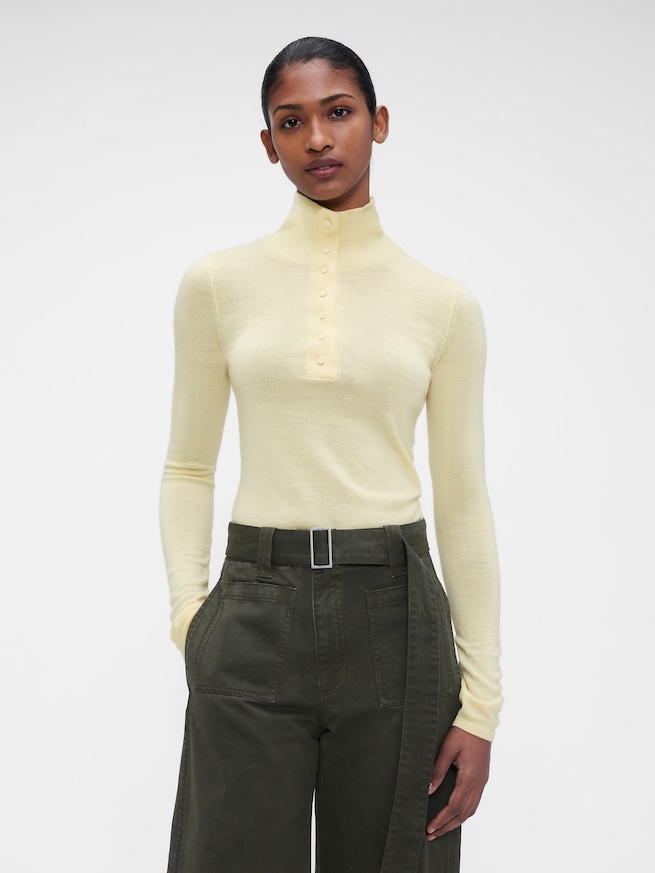Gap &times; Victoria Beckham メリノ タートルネックセーター-0