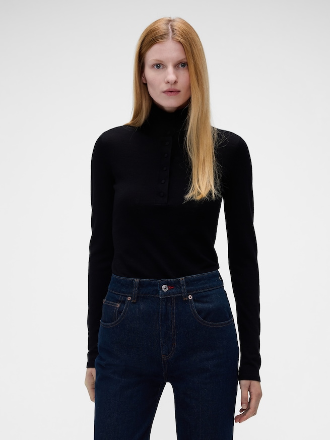 Gap &times; Victoria Beckham メリノ タートルネックセーター-0