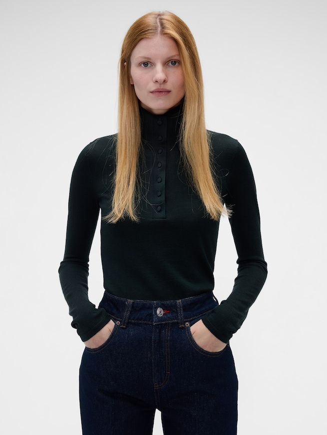 Gap &times; Victoria Beckham メリノ タートルネックセーター-0