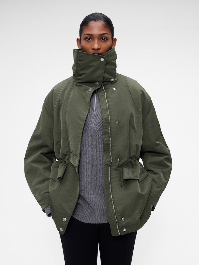Gap &times; Victoria Beckham フード付きジャケット-0