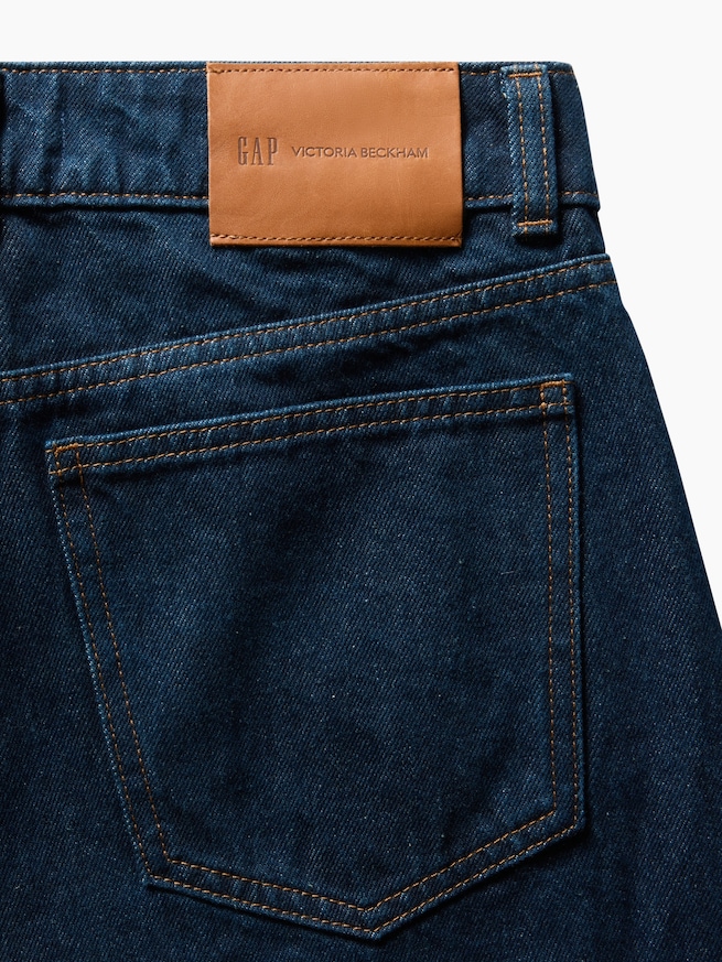 Gap &times; Victoria Beckham ハイライズ ストレートデニム-7