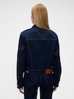 Gap &times; Victoria Beckham リラックスフィット クロップド デニムジャケット-3