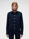 Gap &times; Victoria Beckham リラックスフィット クロップド デニムジャケット-0
