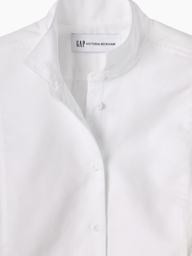 Gap &times; Victoria Beckham オーガニックコットン タキシードシャツ-4