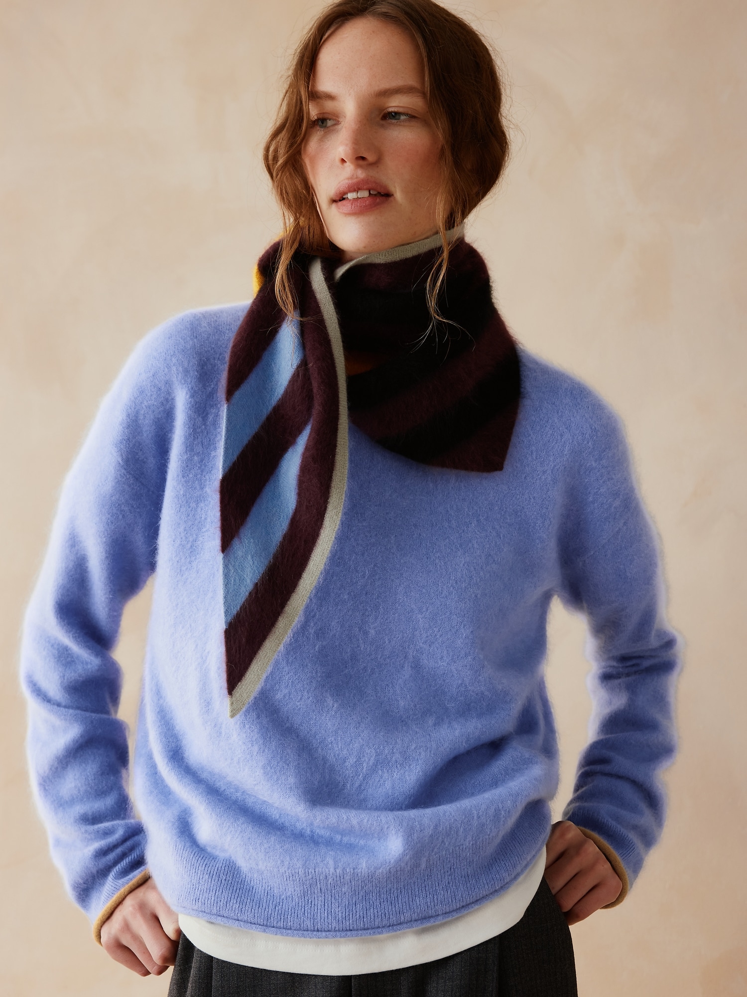 Banana Republic x Zankov | Auden ブラッシュド カシミヤセーター-3