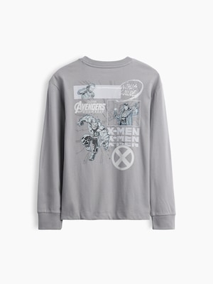 マーベル リラックスフィット グラフィックTシャツ (キッズ)