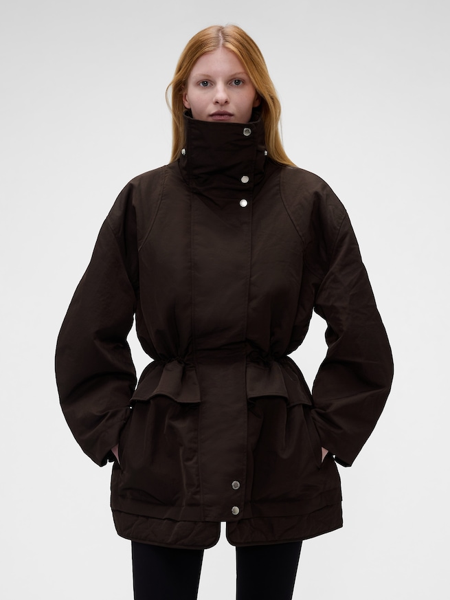 Gap &times; Victoria Beckham フード付きジャケット-8