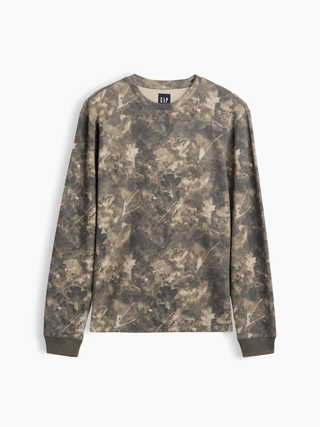 リラックスフィット ワッフルTシャツ-4