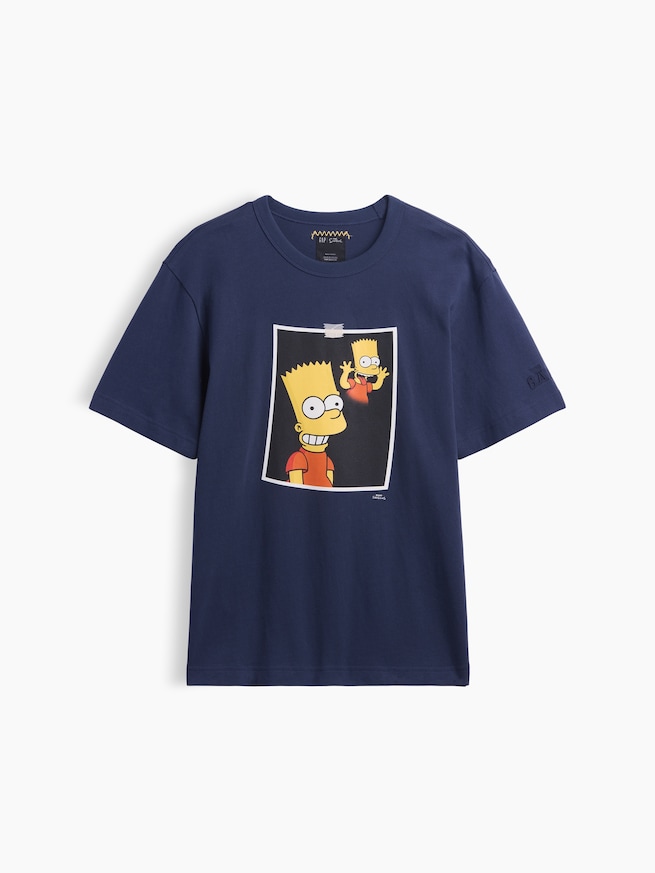 ザ・シンプソンズ ヘビーウェイト グラフィックTシャツ-5