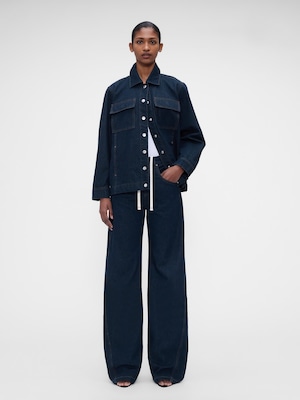 Gap &times; Victoria Beckham ロースラング バギーデニム