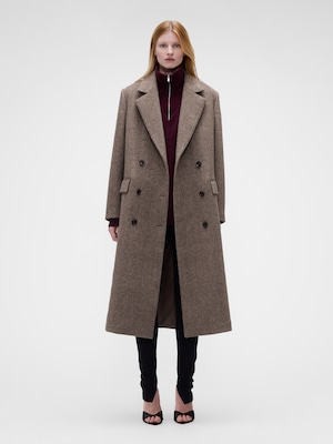 Gap &times; Victoria Beckham ウールブレンド チェスターフィールドコート