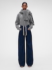 Gap &times; Victoria Beckham ウールカシミヤ ジップアップセーター-1
