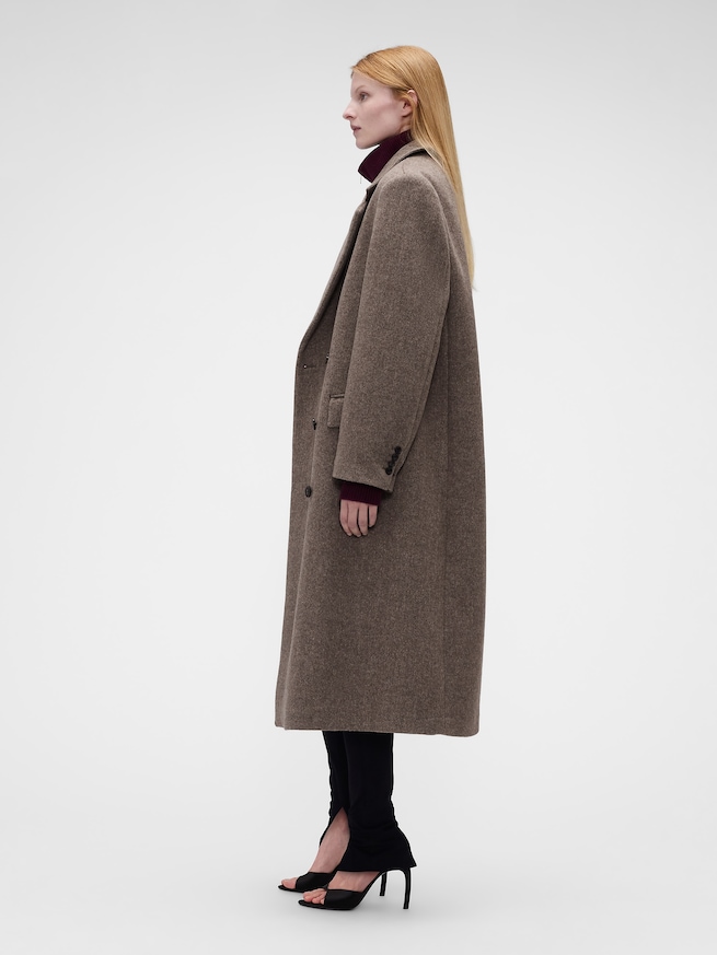Gap &times; Victoria Beckham ウールブレンド チェスターフィールドコート-2