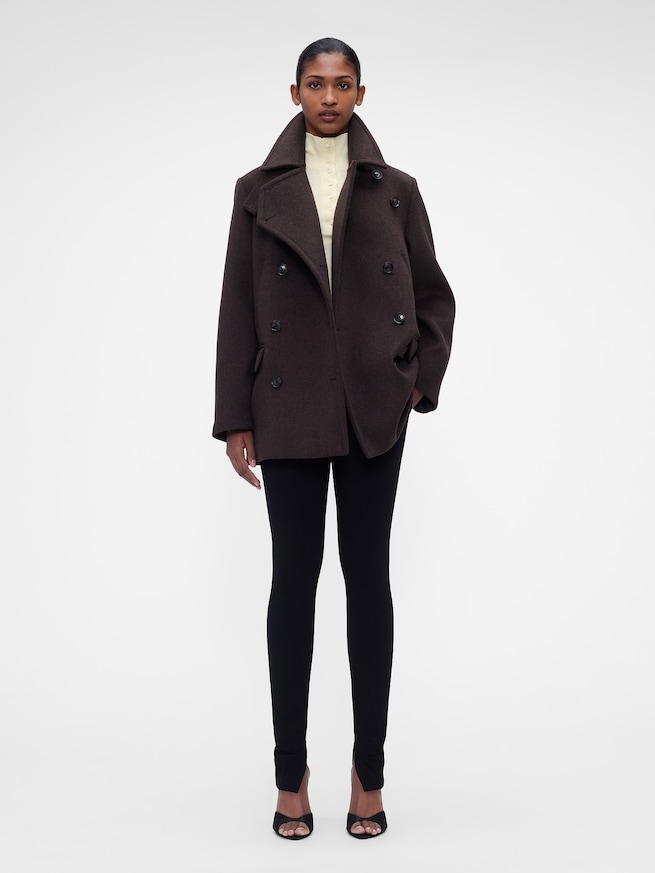 Gap &times; Victoria Beckham オーバーサイズ ピーコート-1
