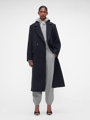 Gap &times; Victoria Beckham ウールブレンド チェスターフィールドコート