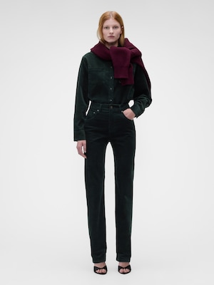 Gap &times; Victoria Beckham ハイライズ ストレートデニム