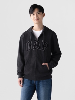 GAPロゴ フルジップパーカー