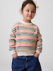 CashSoft カシミヤタッチ ハッピーストライプ セーター (幼児・ベビー)-0