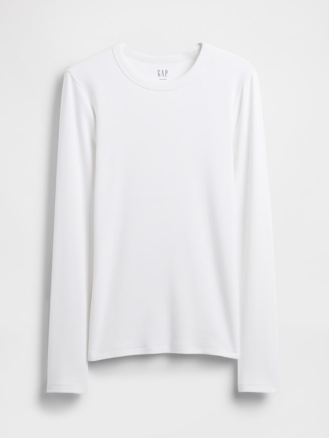 モダン クルーネックTシャツ-4