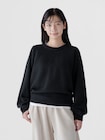 ふわもこ リラックスフィット クルーネックセーター-0