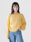 ふわもこ リラックスフィット クルーネックセーター-0