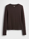 モダン クルーネックTシャツ-3