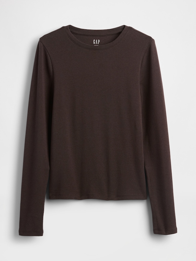 モダン クルーネックTシャツ-3